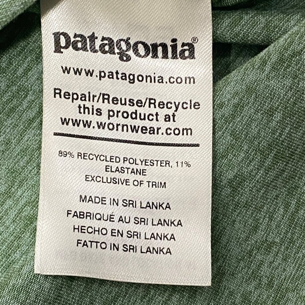 Patagonia Seabrook Pullover Hoodie Green Size S outdoor hiking camping - Picture 5 of 9